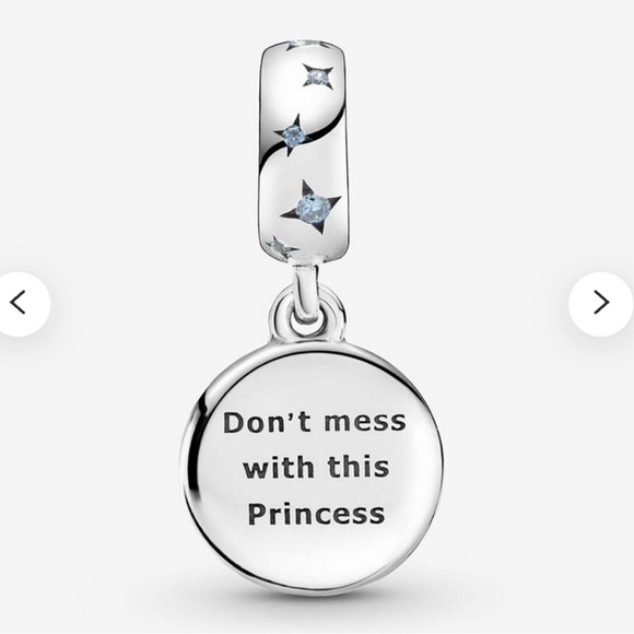 NWOT Pandora x Star Wars Princess Leia Bilayer Dangle Charm 799251C01 - Picture 3 of 16